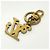 Louis Vuitton NIGO Collaboration Keyring Golden - view 2