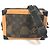 Borsa a Spalla Pochette Louis Vuitton Damier Giant Collaborazione NIGO Marrone - vista 7