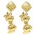 Orecchini a clip dorati Chanel D'oro