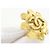 Orecchini a clip dorati Chanel 03034 D'oro - vista 3