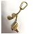 Cannes Louis Vuitton Gold Metal Keyring Golden - view 3