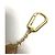Cannes Louis Vuitton Gold Metal Keyring Golden - view 5