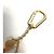 Cannes Louis Vuitton Gold Metal Keyring Golden - view 6