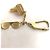 Cannes Louis Vuitton Gold Metal Keyring Golden - view 8