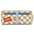 Cartera Larga Damier Azur Louis Vuitton Blanco - vista 3