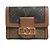 Portafoglio Compact Trifold Dauphine Monogramma Inverso Louis Vuitton Marrone