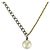 Collana a catena bicolore Logomania Louis Vuitton Argento Multicolore D'oro