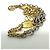 Collana a catena bicolore Logomania Louis Vuitton Argento Multicolore D'oro - vista 7