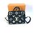 Borsa Louis Vuitton Monogram Empreinte Speedy Bandoulière 25 Nero - vista 9