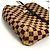 Bolsa de Ombro Pochette Gazelle Damier Sauvage M92130 Louis Vuitton Marrom - vista 6