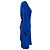 Abito al ginocchio in seta blu di Diane von Furstenberg - vista 2