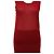 Set top metallico e gonna midi Joseph in viscosa rossa Rosso - vista 4