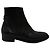 Botas Chelsea con punta perforada Balenciaga en cuero negro