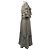 Valentino Garavani Vestido Midi Plisado en Seda Beige Valentino - vista 2