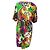 Abito Mini Arricciato Stampato Nilly in Viscosa Multicolore di Ba&Sh - vista 3