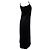 Schwarzes Polyester-Ein-Schulter-Kleid von Diane von Furstenberg, knielang - Ansicht 2