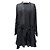 Abito Mini a Maniche Lunghe con Cintura Isabel Marant in Seta Nera Nero