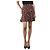 Veronica Beard Falda mini floral fruncida en ciruela - talla UK 4 Burdeos