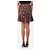 Veronica Beard Falda mini floral fruncida en ciruela - talla UK 4 Burdeos - vista 3