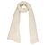 Off White Sciarpe di lana beige
