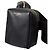Dolce & Gabbana Borsa a fanny pack doppia cintura in pelle di vitello nera - vista 4