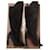 Christian Louboutin Eleonor botta 100 Marrone scuro
