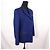 Maßgeschneiderte Jacke von Guy Laroche aus Vintage-Wolle der 90er Jahre Schwarz Blau - Ansicht 4