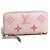 Zippy Geldbörse Monogram Empreinte Louis Vuitton Pink