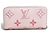 Zippy Geldbörse Monogram Empreinte Louis Vuitton Pink - Ansicht 2
