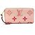 Cartera Zippy Monogram Empreinte Louis Vuitton Rosa