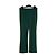 Marni Pantalones Trompeta de Lana Verde Oscuro FR38 IT40 Intl M US28
