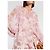 Top Zimmermann, modelo Billow resort 2024. Rosa - vista 3