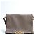 Borsa a Spalla Maxi Chain Pouch Jumbo Taupe in Pelle Victoria Beckham