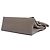 Borsa a Spalla Maxi Chain Pouch Jumbo Taupe in Pelle Victoria Beckham - vista 8