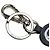 Llavero Fendi Motivo Clave Negro Multicolor - vista 5