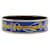 Bracciale in smalto GM Cloisonné di Hermès Argento Blu Multicolore  - vista 2