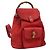 Zaino in Pelle Suede Gucci Bamboo Rosso Oro 003 58 0030 Auth ar13675 D'oro