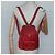 Zaino in Pelle Suede Gucci Bamboo Rosso Oro 003 58 0030 Auth ar13675 D'oro - vista 23