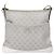 Borsa a Spalla Gucci GG Canvas Sherry Line Argento 145857 Auth 133310 - vista 2