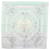Hermès Foulard HERMES Carre 90 ""JEUX DE PAILLE"" Soie Bleu Clair Auth BA4555  ref.2426046