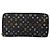 PORTAFOGLIO LUNGO ZIPPY MONOGRAM MULTICOLOR LOUIS VUITTON NERO M60243 LV Auth BA4571 - vista 13