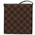 LOUIS VUITTON Custodia per CD Damier Ebene LV Auth 137117 - vista 2