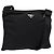 Borsa a Spalla PRADA in Nylon Nero Argento Autentica ar13740