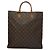LOUIS VUITTON Borsa Sac Plat Monogram M51140 Auth LV 136093 Monogramma - vista 2