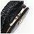 CHANEL Pochette Matelassé in Pelle di Agnello Nera Oro CC Auth 132970M Nero D'oro - vista 19