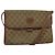 Borsa a Spalla GG Canvas Gucci Marrone Oro 004 49 0195 Auth 133417 D'oro