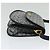 Céline Borsa a Spalla Celine C Sulky in Tela Blu Navy e Oro Auth 129708 D'oro - vista 4
