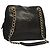 Borsa a spalla con catena Prada in pelle nera e oro Auth yk18939 Nero D'oro