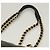 Borsa a spalla con catena Prada in pelle nera e oro Auth yk18939 Nero D'oro - vista 14
