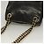 Borsa a spalla con catena Prada in pelle nera e oro Auth yk18939 Nero D'oro - vista 6